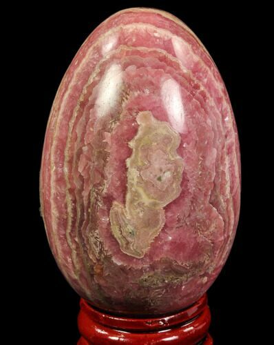 Polished Rhodochrosite Egg - Argentina #79251